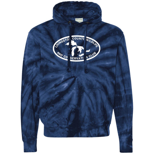 LCWCC Lakes - White CD877 Unisex Tie-Dyed Pullover Hoodie