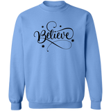 Believe G180 Crewneck Pullover Sweatshirt