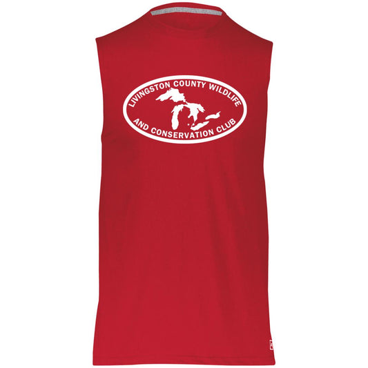 LCWCC Lakes - White 64MTTM Sun Protection Muscle Tee