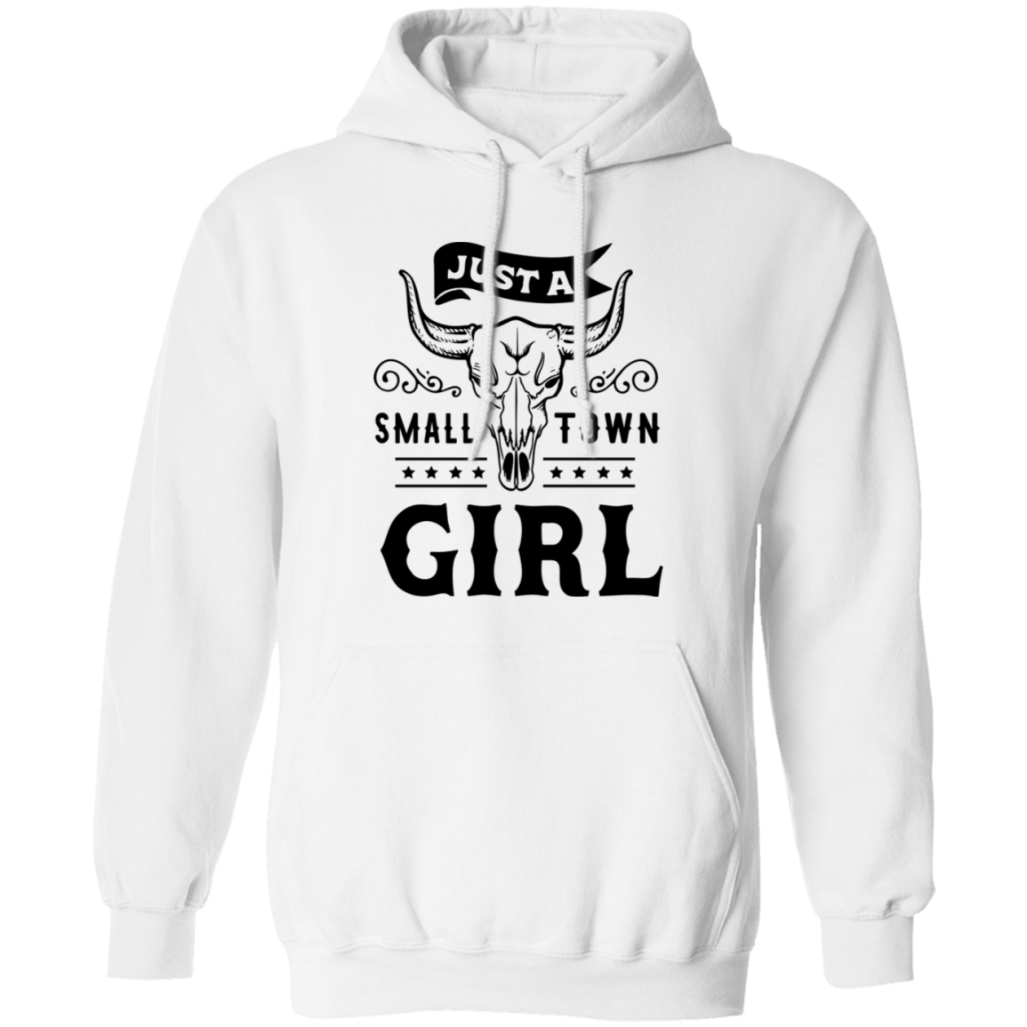 Just A Small Town Girl 1 G185 Pullover Hoodie