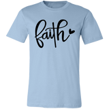 Faith 1 3001C Unisex Jersey Short-Sleeve T-Shirt