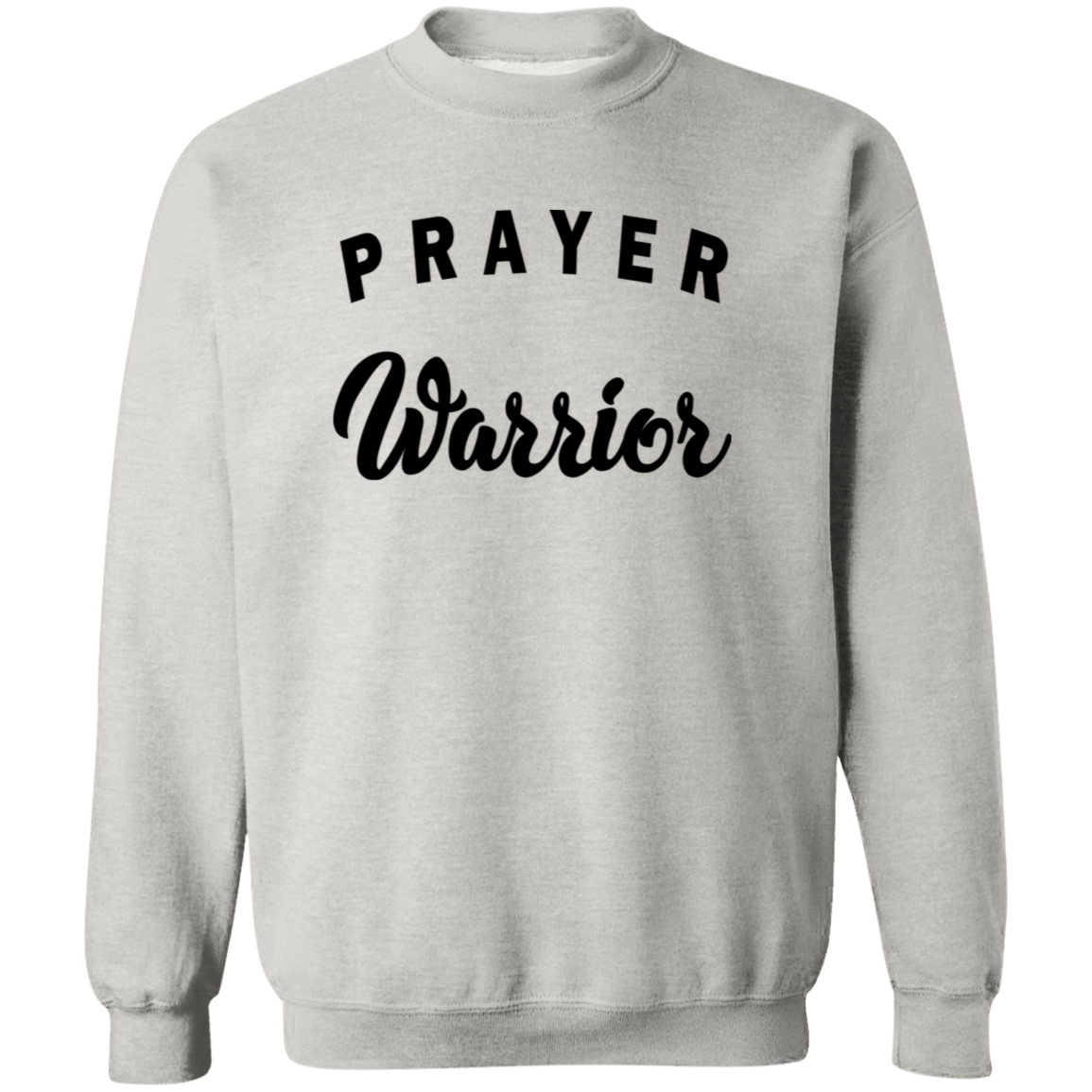 Prayer Warrior G180 Crewneck Pullover Sweatshirt