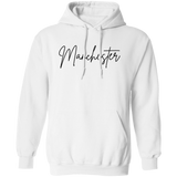 Manchester Skinny 1 Black G185 Gildan Pullover Hoodie