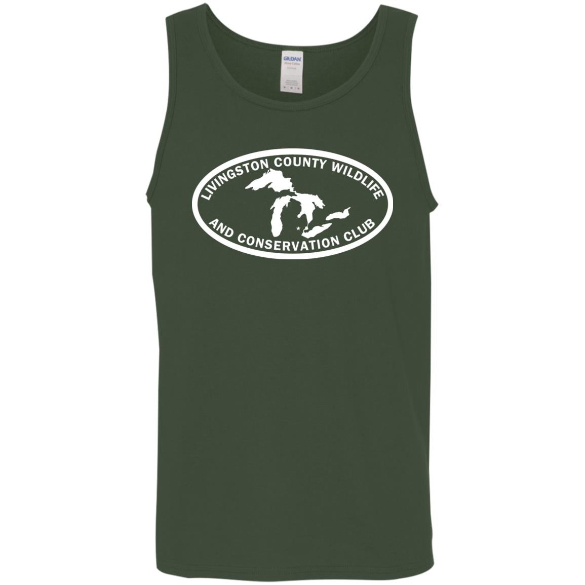 LCWCC Lakes - White G520 Cotton Tank Top 5.3 oz.