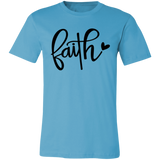 Faith 1 3001C Unisex Jersey Short-Sleeve T-Shirt