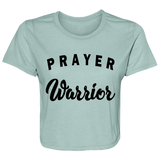 Prayer Warrior B8882 Ladies' Flowy Cropped Tee