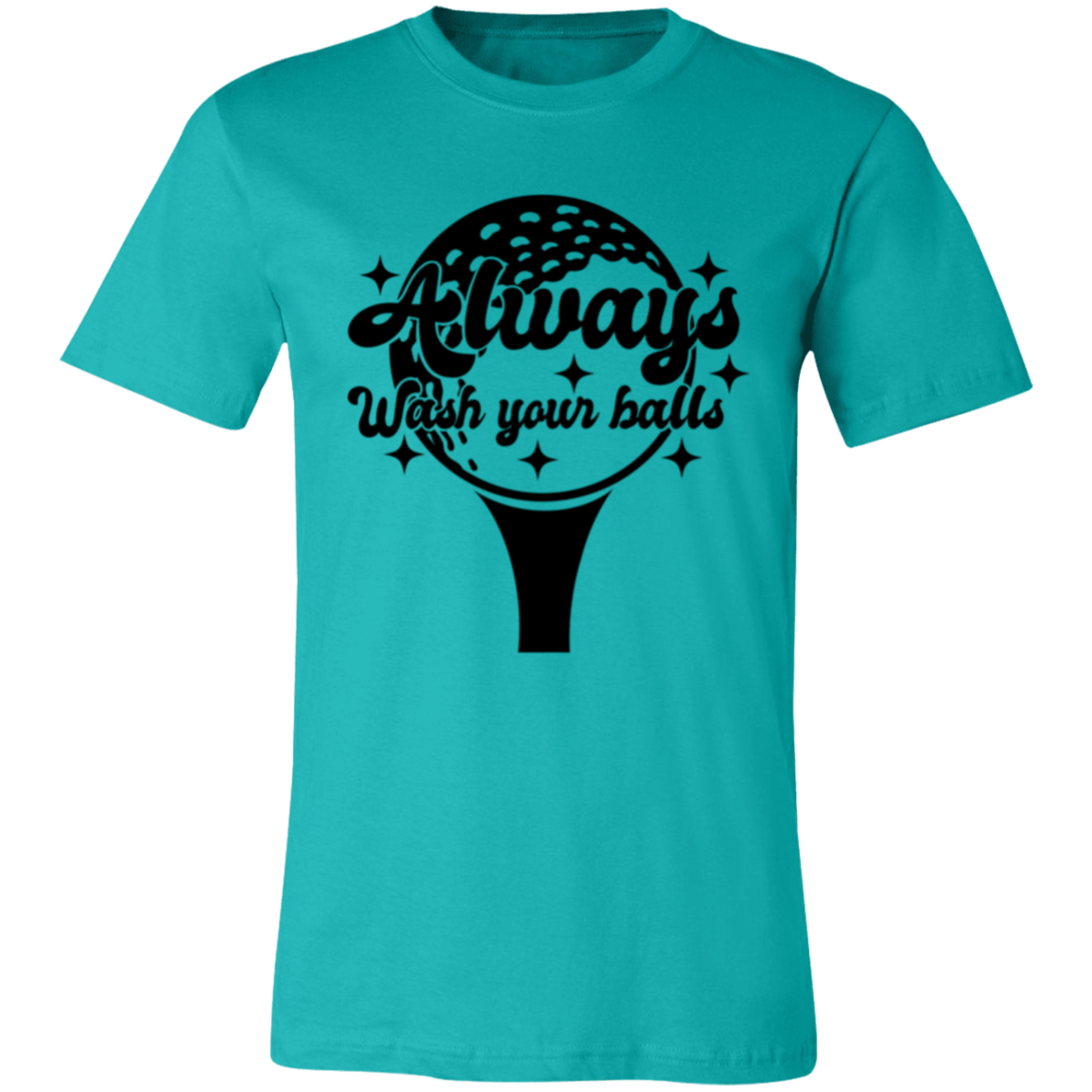 Wash Your Balls 3001C Unisex Jersey Short-Sleeve T-Shirt