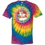 LCWCC Deer Target - White CD100 100% Cotton Tie Dye T-Shirt