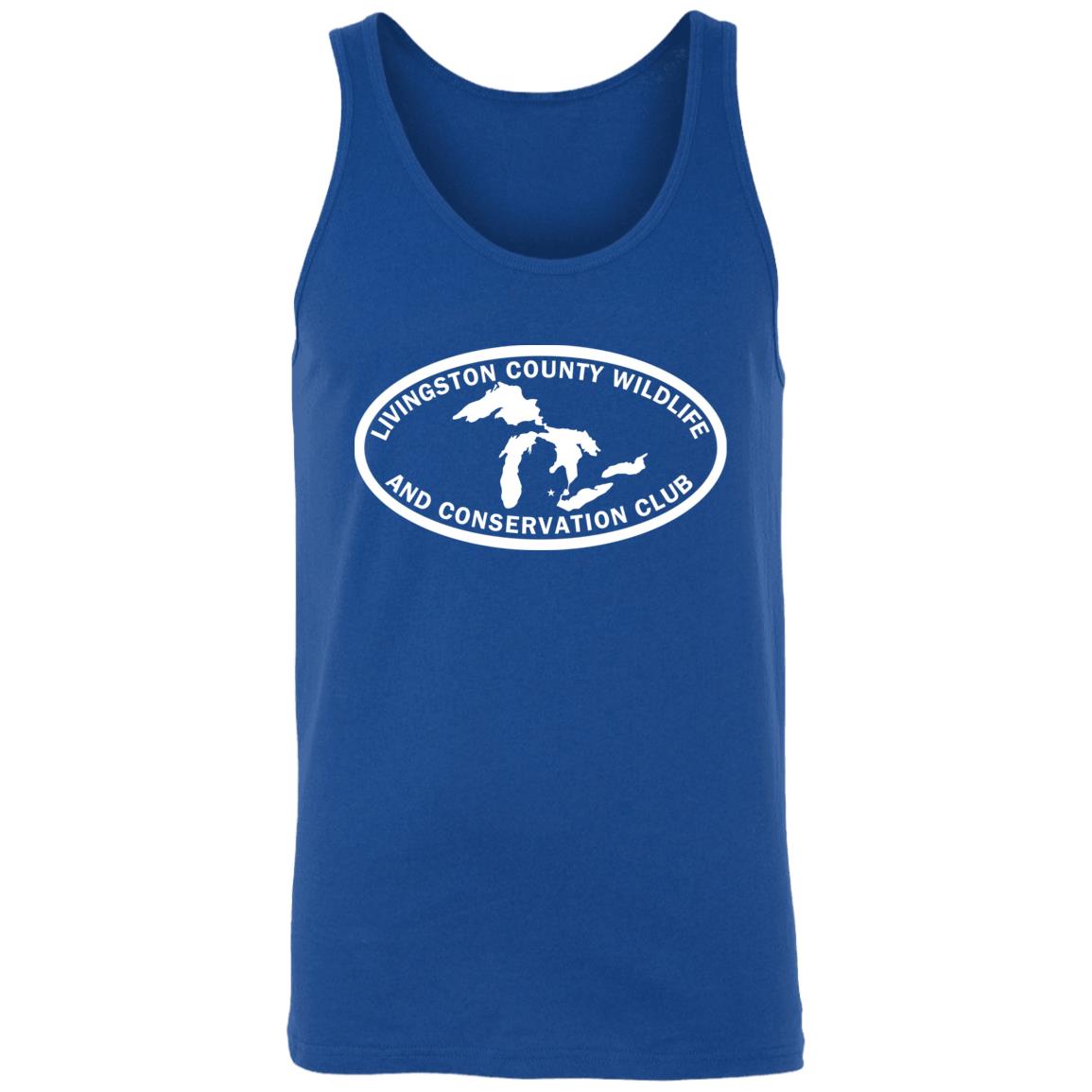 LCWCC Lakes - White 3480 Unisex Tank