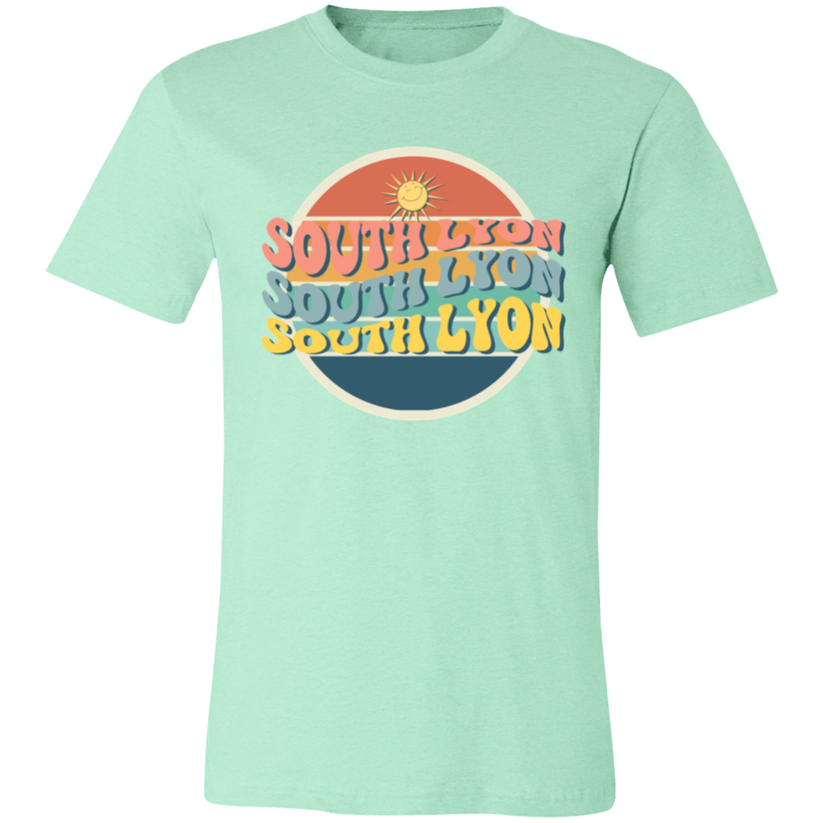 South Lyon Vintage Wavy Sun