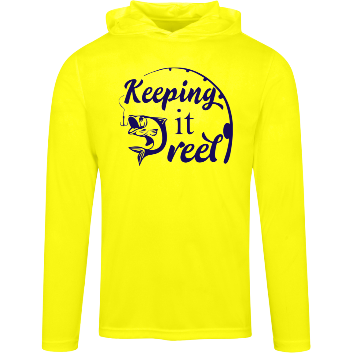 ***2 SIDED***  HRCL FL - Keeping it Reel - TT41 Team 365 Mens Zone Hooded Tee