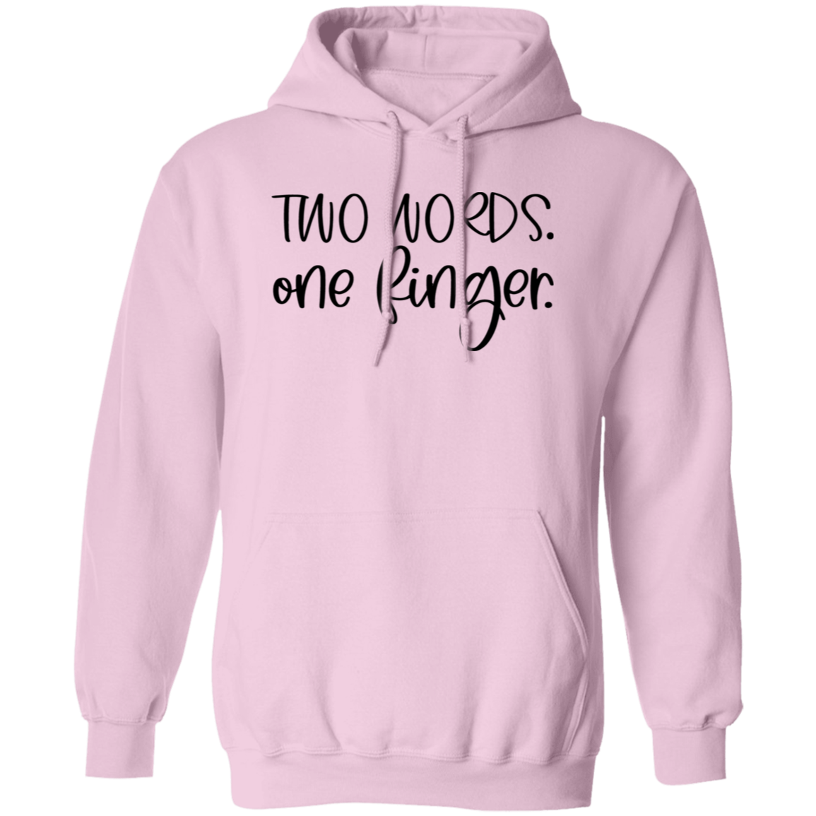 One Finger G185 Pullover Hoodie
