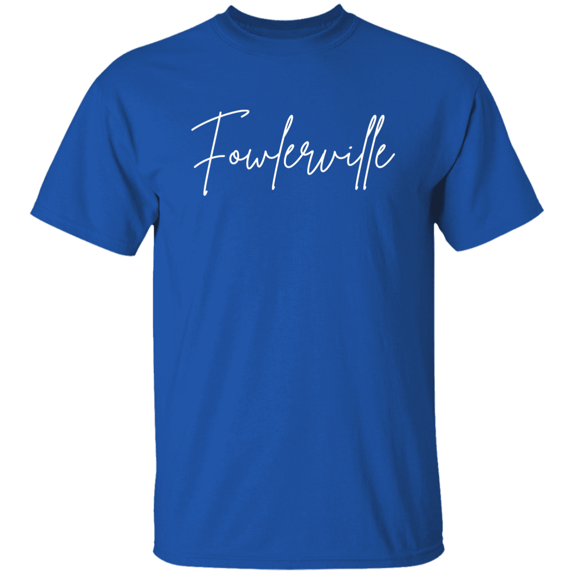 Fowlerville Skinny 1 White G500 5.3 oz. T-Shirt