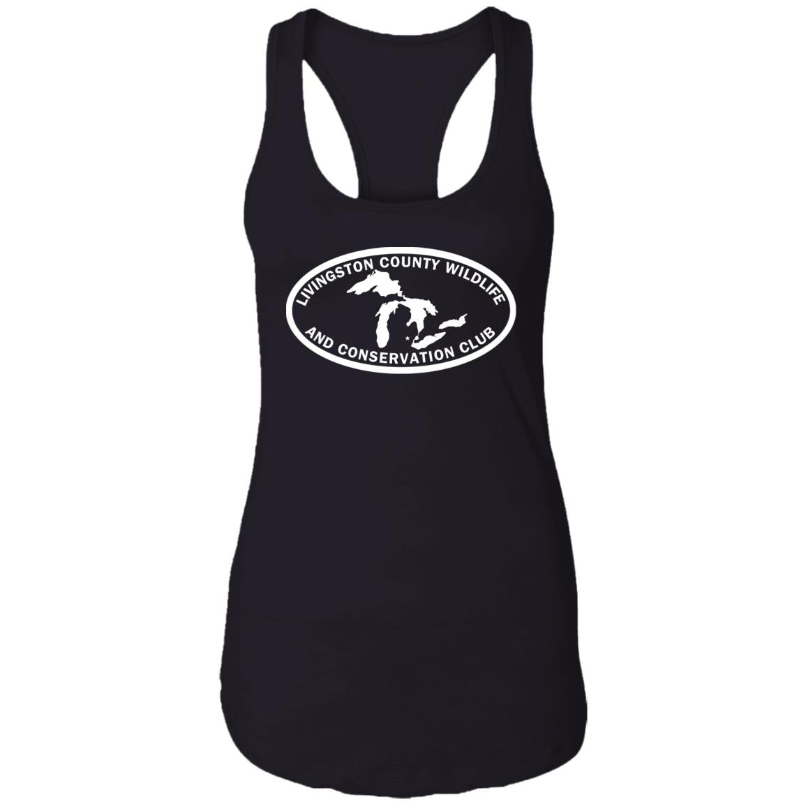 LCWCC Lakes - White NL1533 Ladies Ideal Racerback Tank