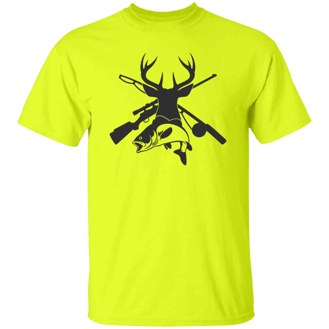 Deer And Fish G500 5.3 oz. T-Shirt