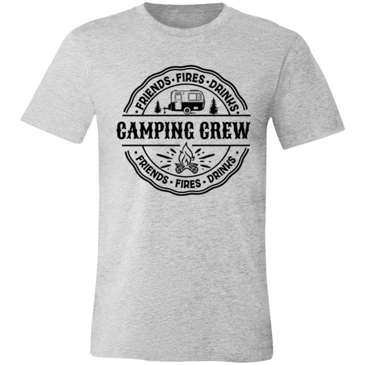 Camping Crew B 3001C Unisex Jersey Short-Sleeve T-Shirt