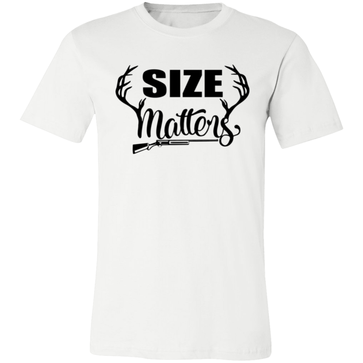 Size Matters 3001C Unisex Jersey Short-Sleeve T-Shirt