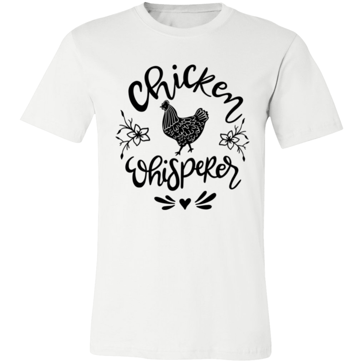 Chicken Whisperer 3001C Unisex Jersey Short-Sleeve T-Shirt