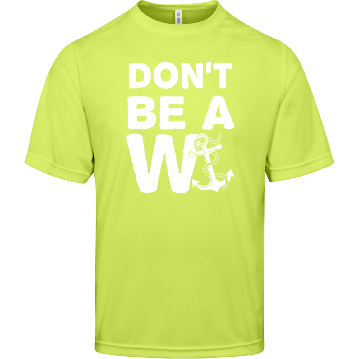 ***2 SIDED***  HRCL FL - Don't Be A Wanker - - 2 Sided - UV 40+ Protection TT11 Team 365 Mens Zone Tee