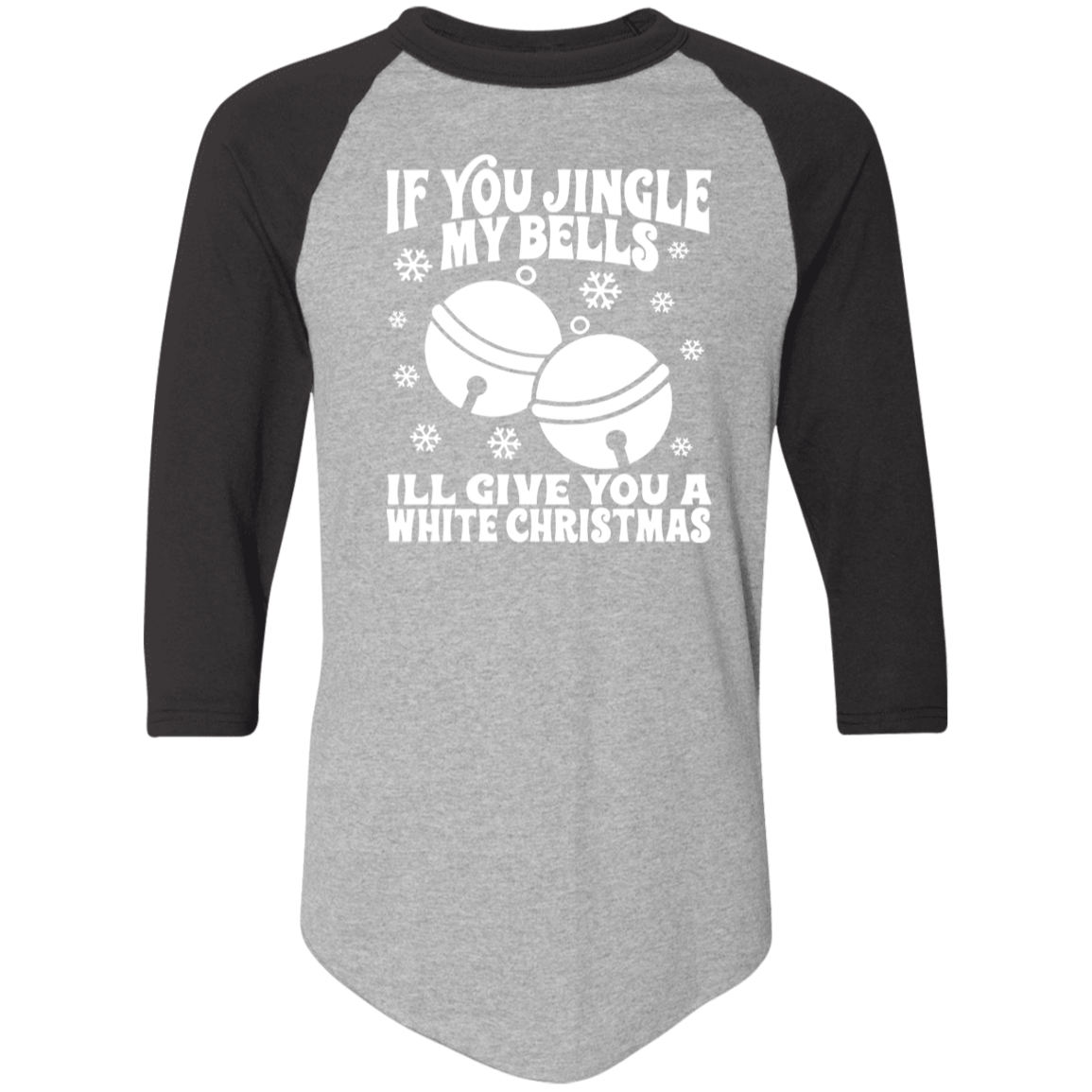 If You Jingle My Bells 4420 Colorblock Raglan Jersey