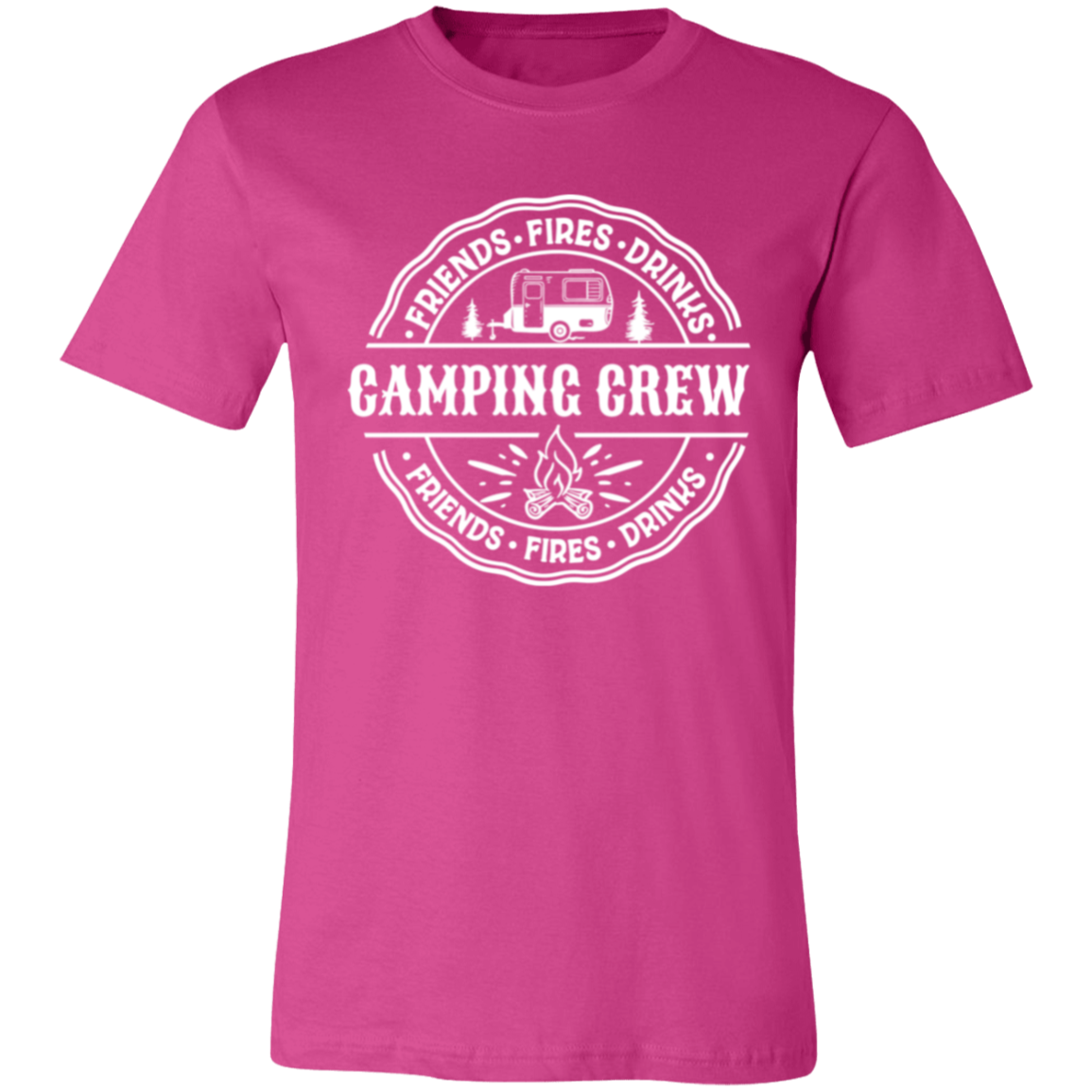 Camping Crew W 3001C Unisex Jersey Short-Sleeve T-Shirt