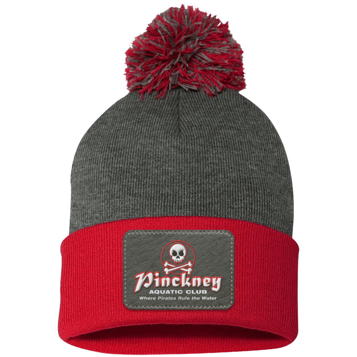 PAC 3D R & W SP15 Pom Pom Knit Cap - Patch