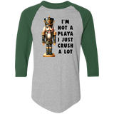 I'M Not A Playa 4420 Colorblock Raglan Jersey