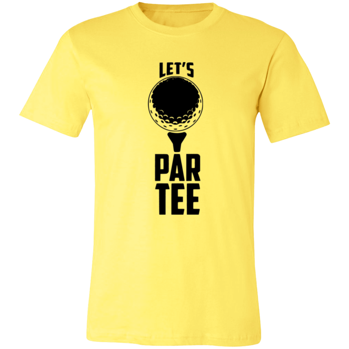 Lets Par Tee 2 3001C Unisex Jersey Short-Sleeve T-Shirt