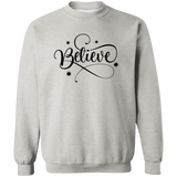 Believe G180 Crewneck Pullover Sweatshirt