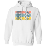 Michigan Retro G185 Gildan Pullover Hoodie