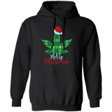 Weed Merry Christmas G185 Pullover Hoodie