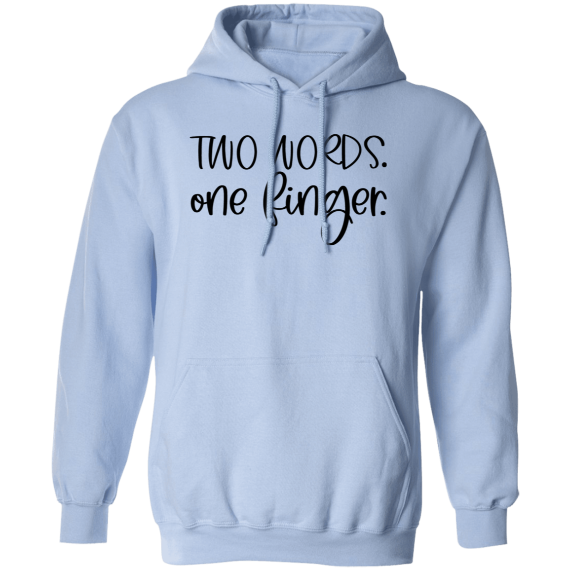 One Finger G185 Pullover Hoodie