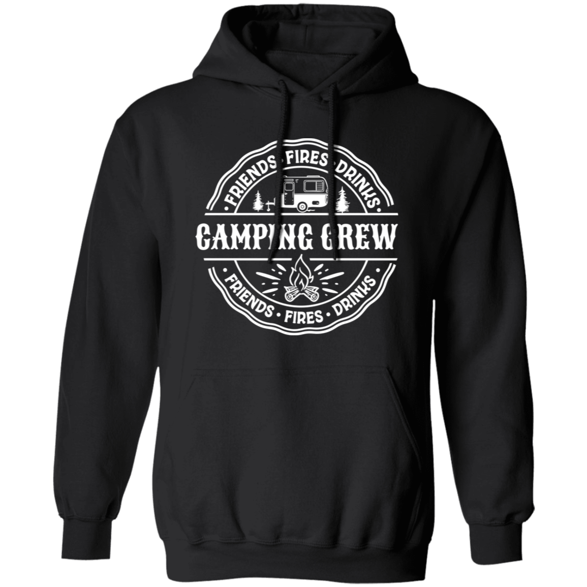 Camping Crew W G185 Pullover Hoodie