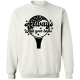 Wash Your Balls G180 Crewneck Pullover Sweatshirt