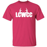 LCWCC Rack Logo - White G500 5.3 oz. T-Shirt