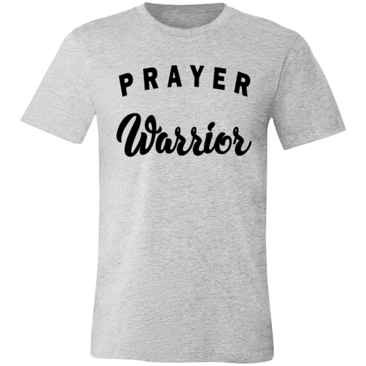 Prayer Warrior 3001C Unisex Jersey Short-Sleeve T-Shirt