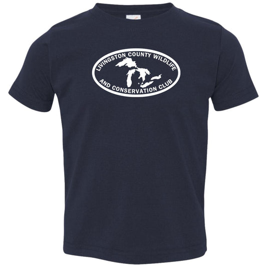 LCWCC Lakes - White 3321 Toddler Jersey T-Shirt