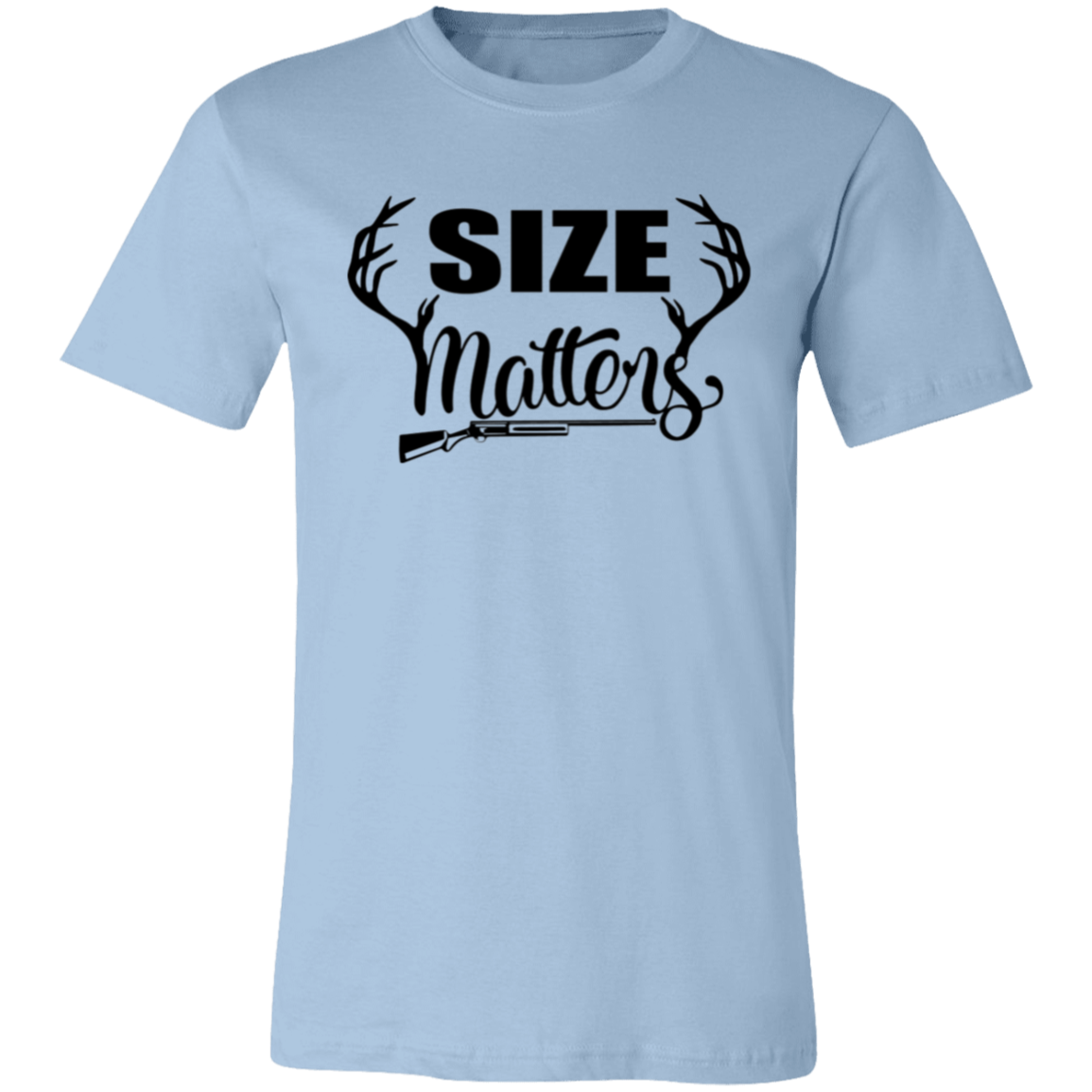 Size Matters 3001C Unisex Jersey Short-Sleeve T-Shirt