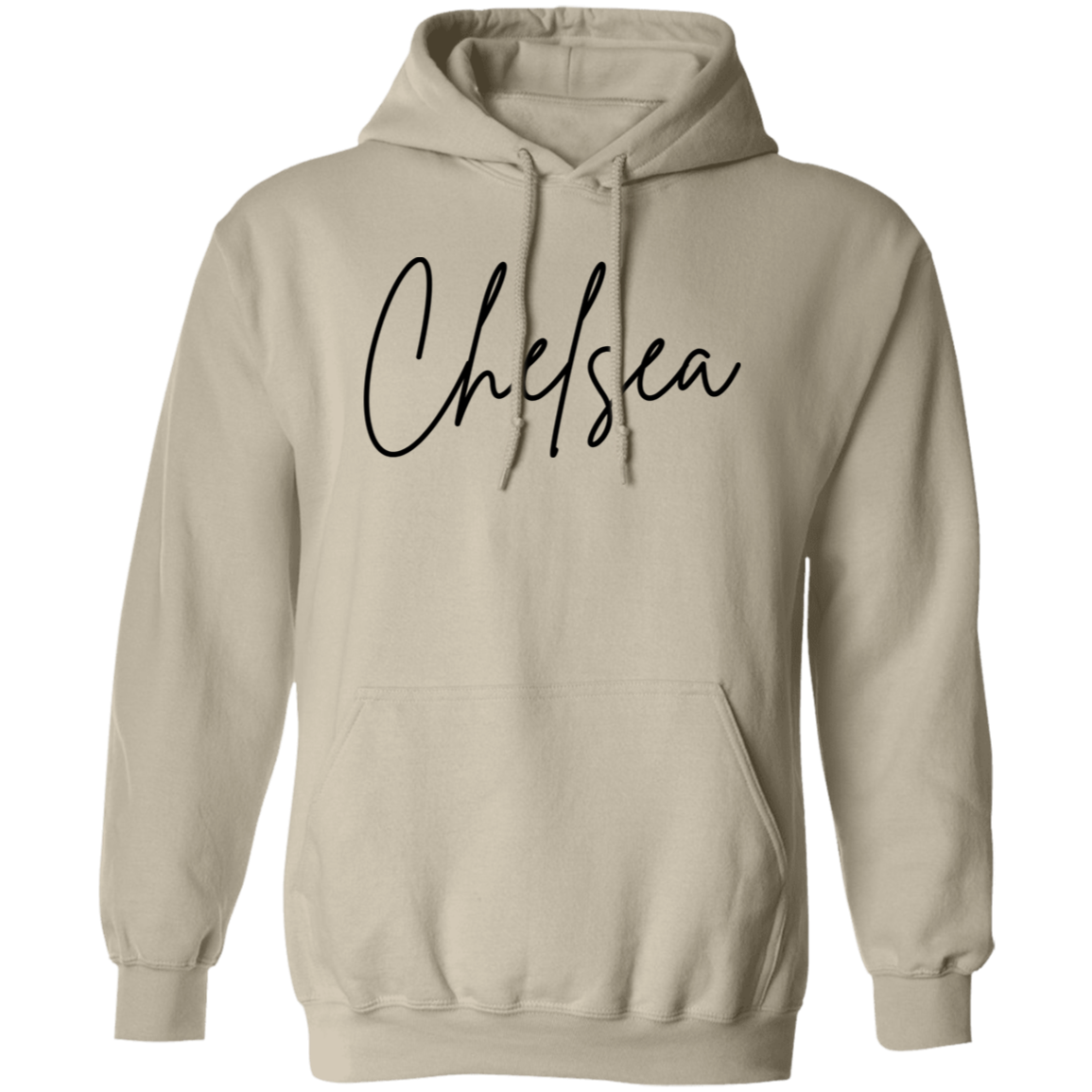 Chelsea Skinny 1 Black G185 Gildan Pullover Hoodie
