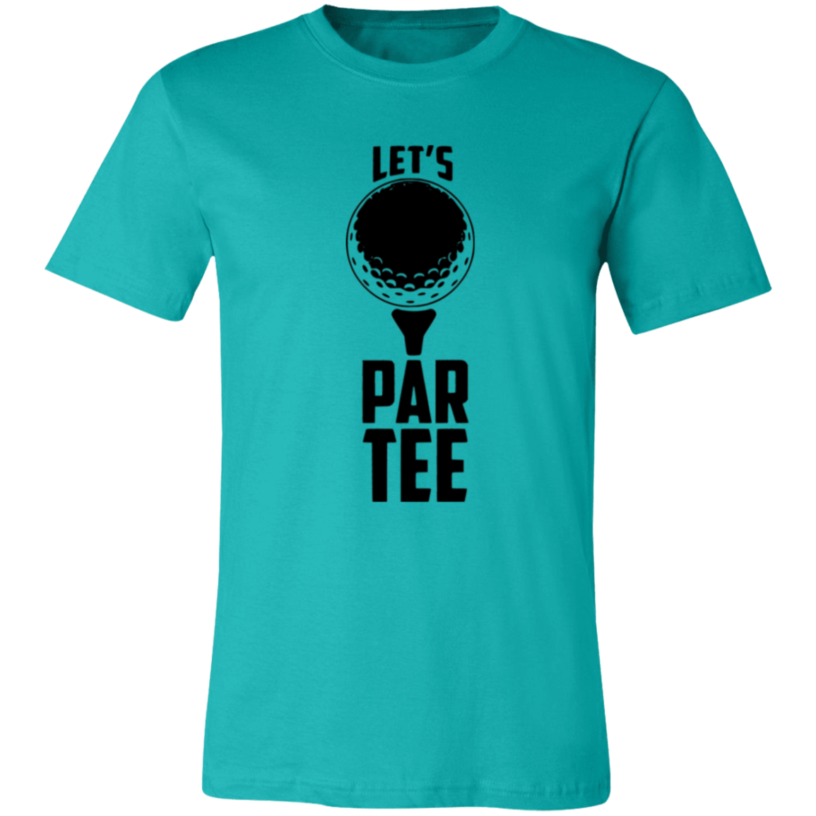 Lets Par Tee 2 3001C Unisex Jersey Short-Sleeve T-Shirt