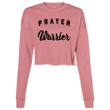 Prayer Warrior B7503 Ladies' Cropped Fleece Crew