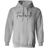 Fowlerville Skinny 1 Black G185 Gildan Pullover Hoodie