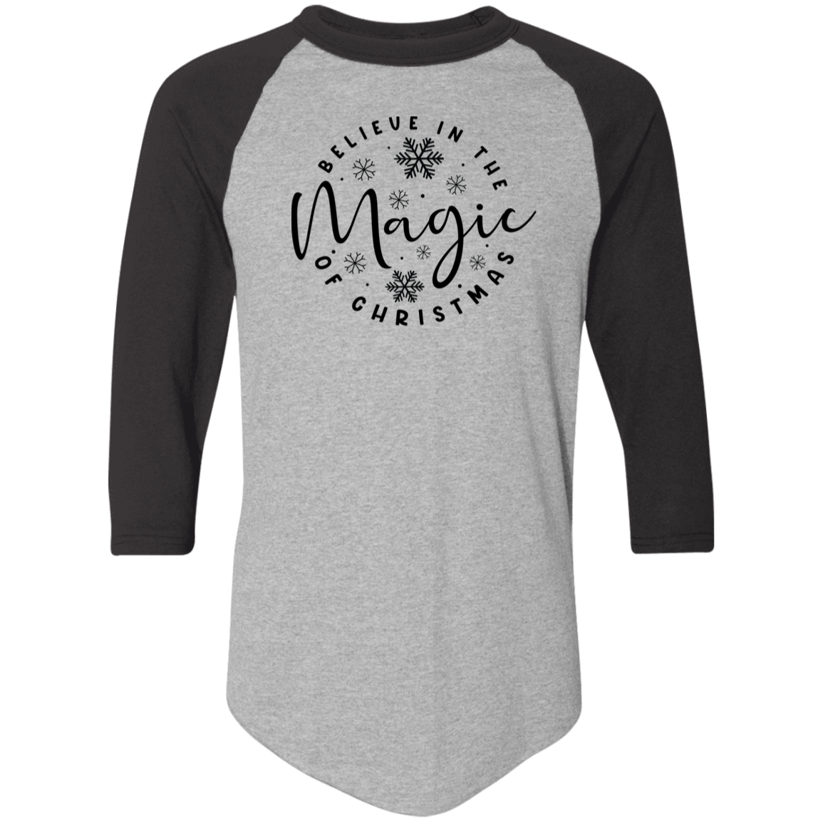 Believe In The Magic 4420 Colorblock Raglan Jersey