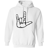 I Love You ASL G185 Pullover Hoodie
