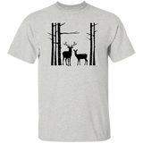 Birch Trees And Deers G500 5.3 oz. T-Shirt