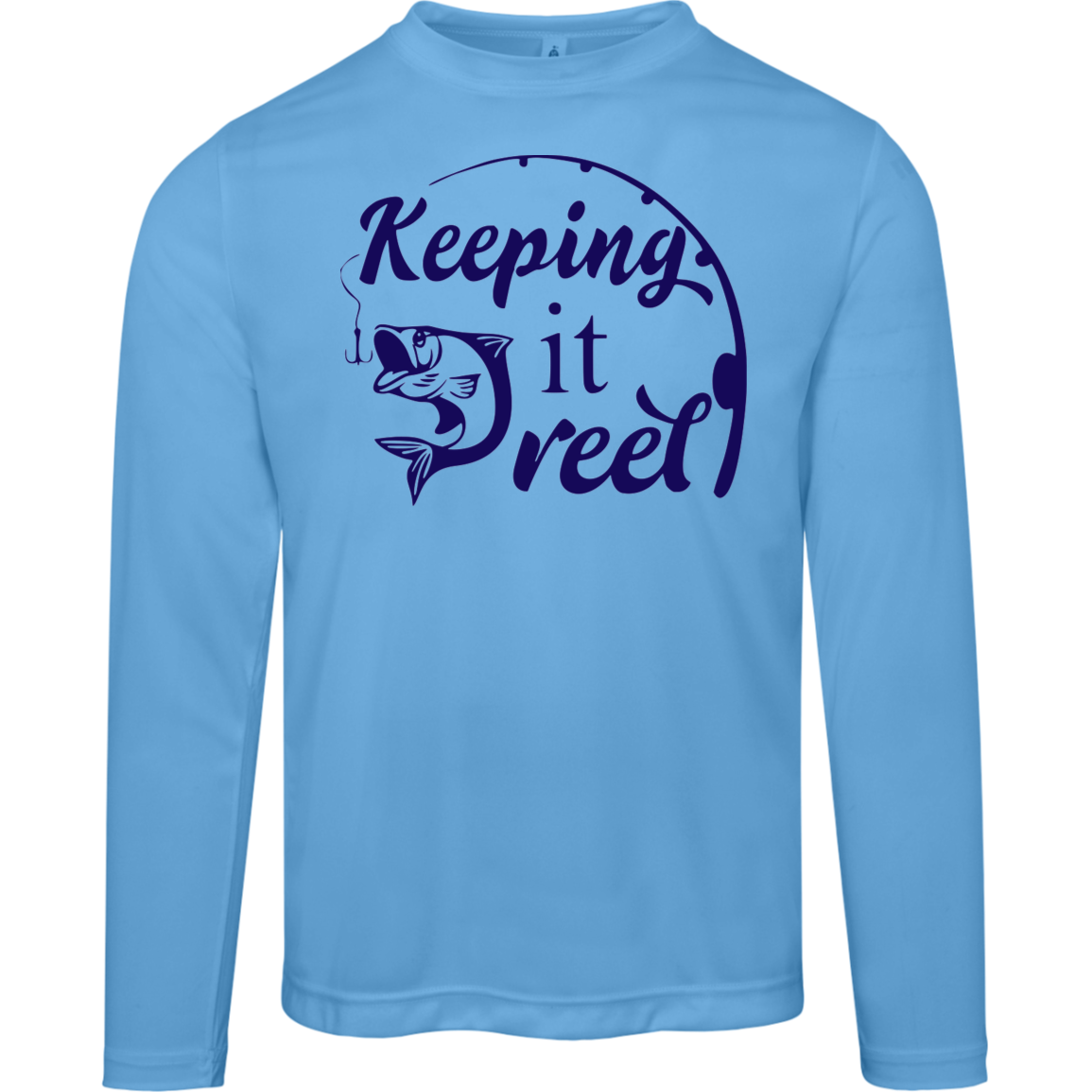 ***2 SIDED***  HRCL FL - Keeping it Reel - 2 Sided - UV 40+ Protection TT11L Team 365 Mens Zone Long Sleeve Tee