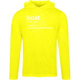 ***2 SIDED***  HRCL FL - Boat.... Bust Out Another Thousand - TT41 Team 365 Mens Zone Hooded Tee