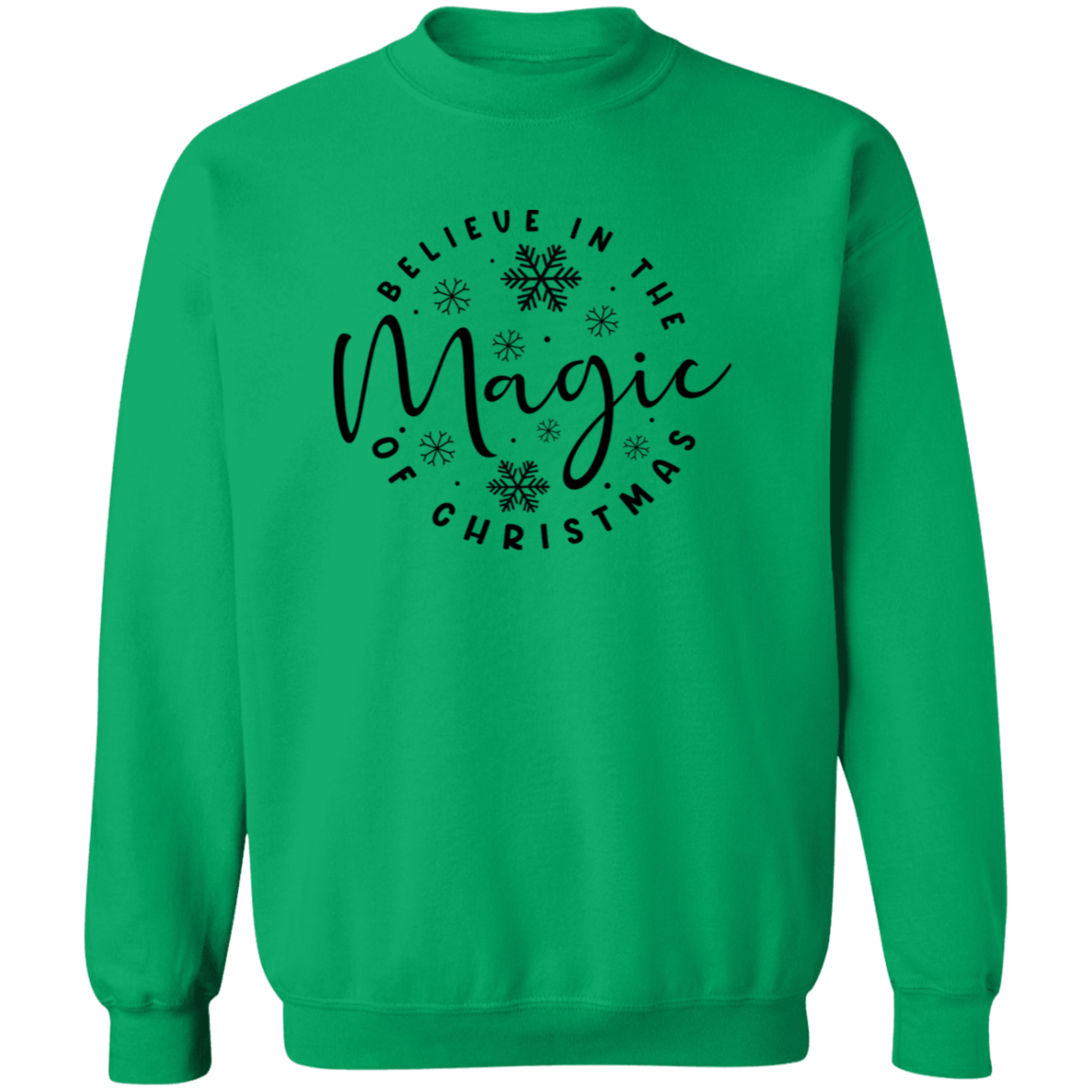 Believe In The Magic G180 Crewneck Pullover Sweatshirt