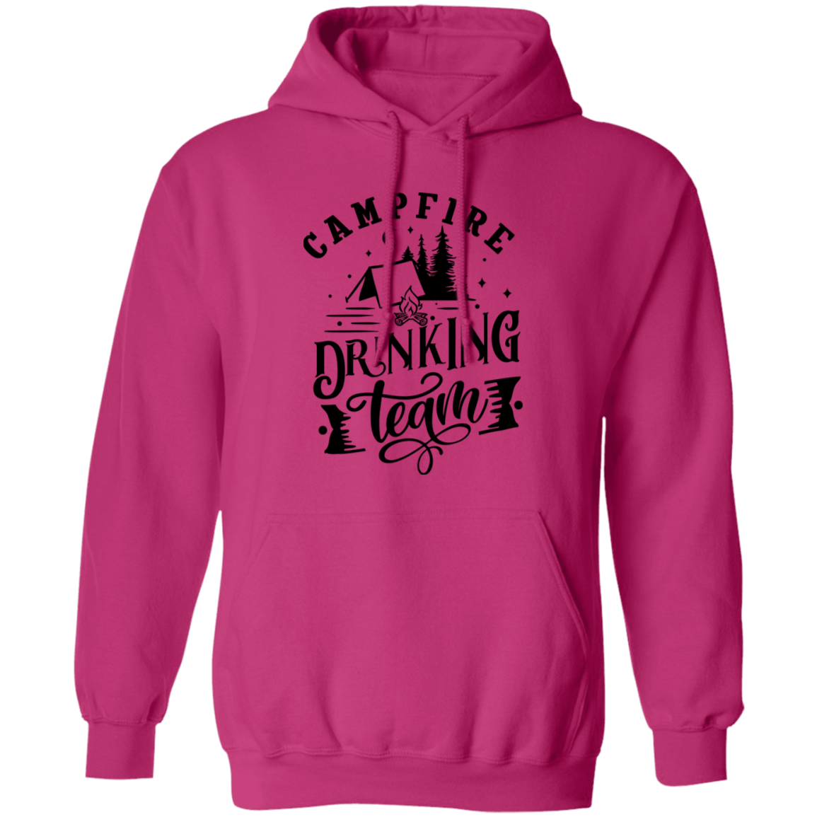 Campfire Drinking Team 1 B G185 Pullover Hoodie