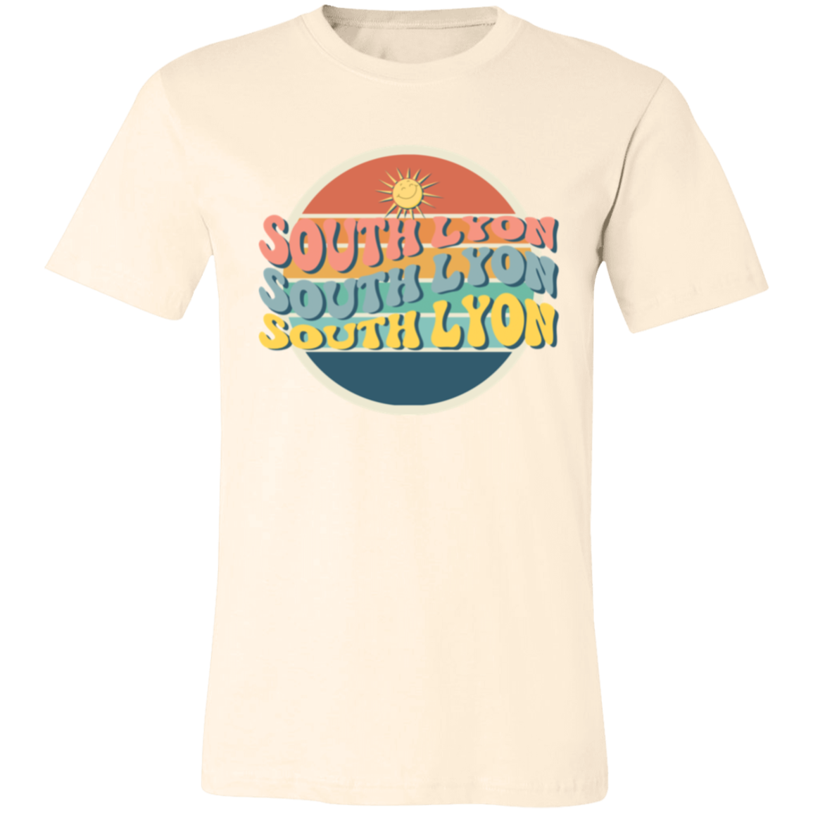 South Lyon Vintage Wavy Sun